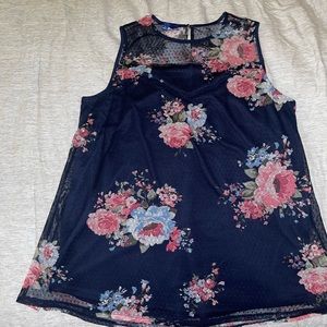 Apt 9 floral blouse